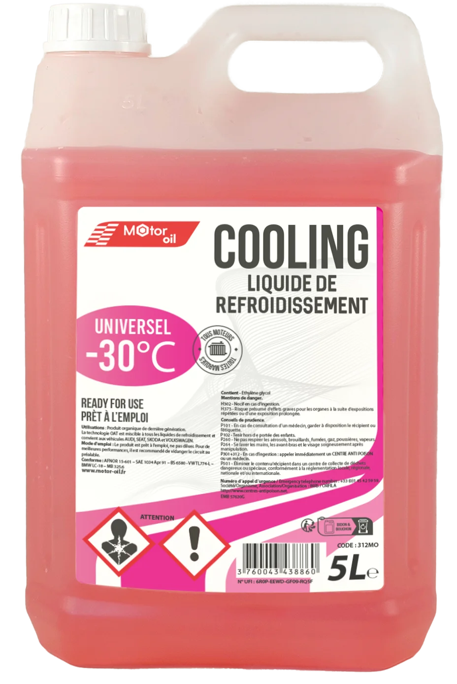 COOLING -30°C